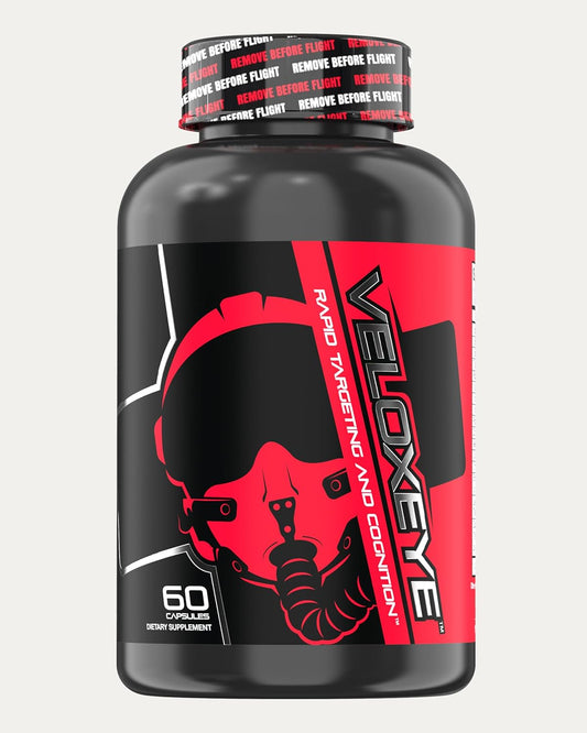 High-Potency Eye Health Supplement for Adults - Improve Eyesight Naturally with Veloxeye™ - Patented Lutein, Zeaxanthin, Bilberry, and Antioxidants