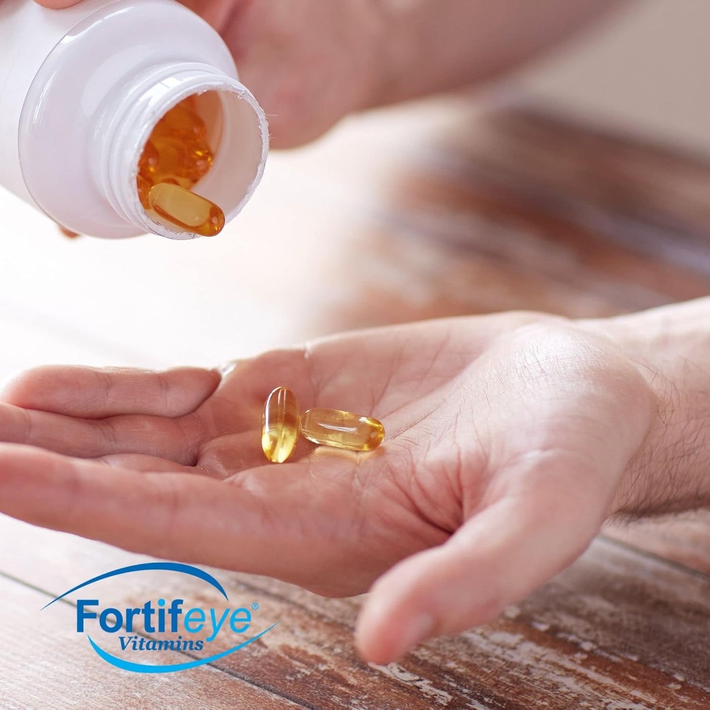 High-Potency Fortifeye Super Omega-3 Fish Oil Supplement - 1600 mg Omega 3 with EPA and DHA - Natural Lemon Flavor - 30 Servings
