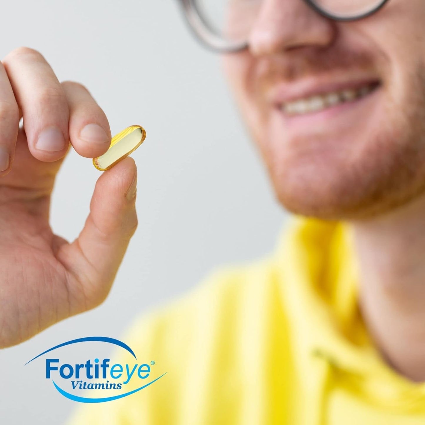 High-Potency Fortifeye Super Omega-3 Fish Oil Supplement - 1600 mg Omega 3 with EPA and DHA - Natural Lemon Flavor - 30 Servings