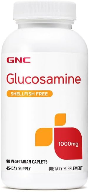 High Potency GNC Glucosamine 1000mg Supplement for Healthy Joints, 45 Servings