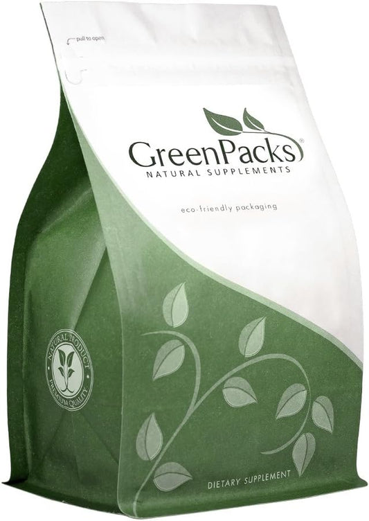 High-Potency GreenPacks® Hawthorn Extract Supplement - 400 Capsules for Heart Health