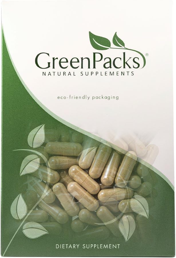 High-Potency Hawthorn Extract Supplement by GreenPacks® - 90 Capsules