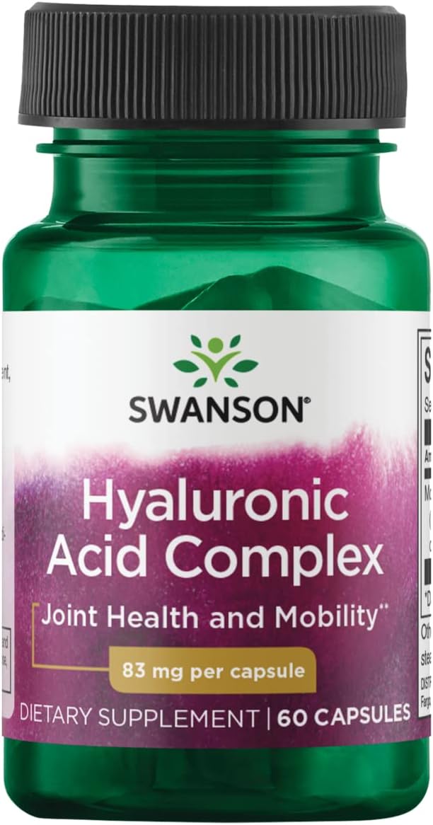 High Potency Hyal-Joint Hyaluronic Acid Complex 83mg Capsules - 60 Count by Swanson