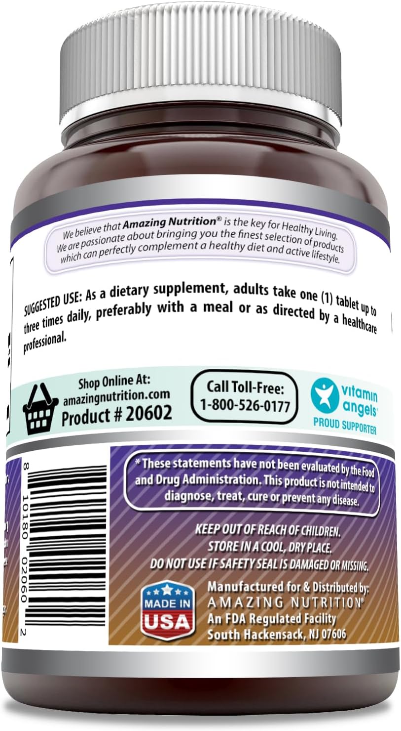 High Potency L-Arginine Supplement 1000mg - Amino Acid for Men & Women - Non-GMO, Gluten Free - Made in USA - 120 Tablets x 2 Pack