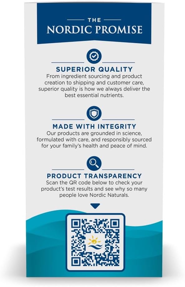 High-Potency Lemon Flavored Omega-3 Fish Oil Soft Gels - 120 Count - 1280mg EPA & DHA - Brain & Heart Health Support - Non-GMO - 60 Servings