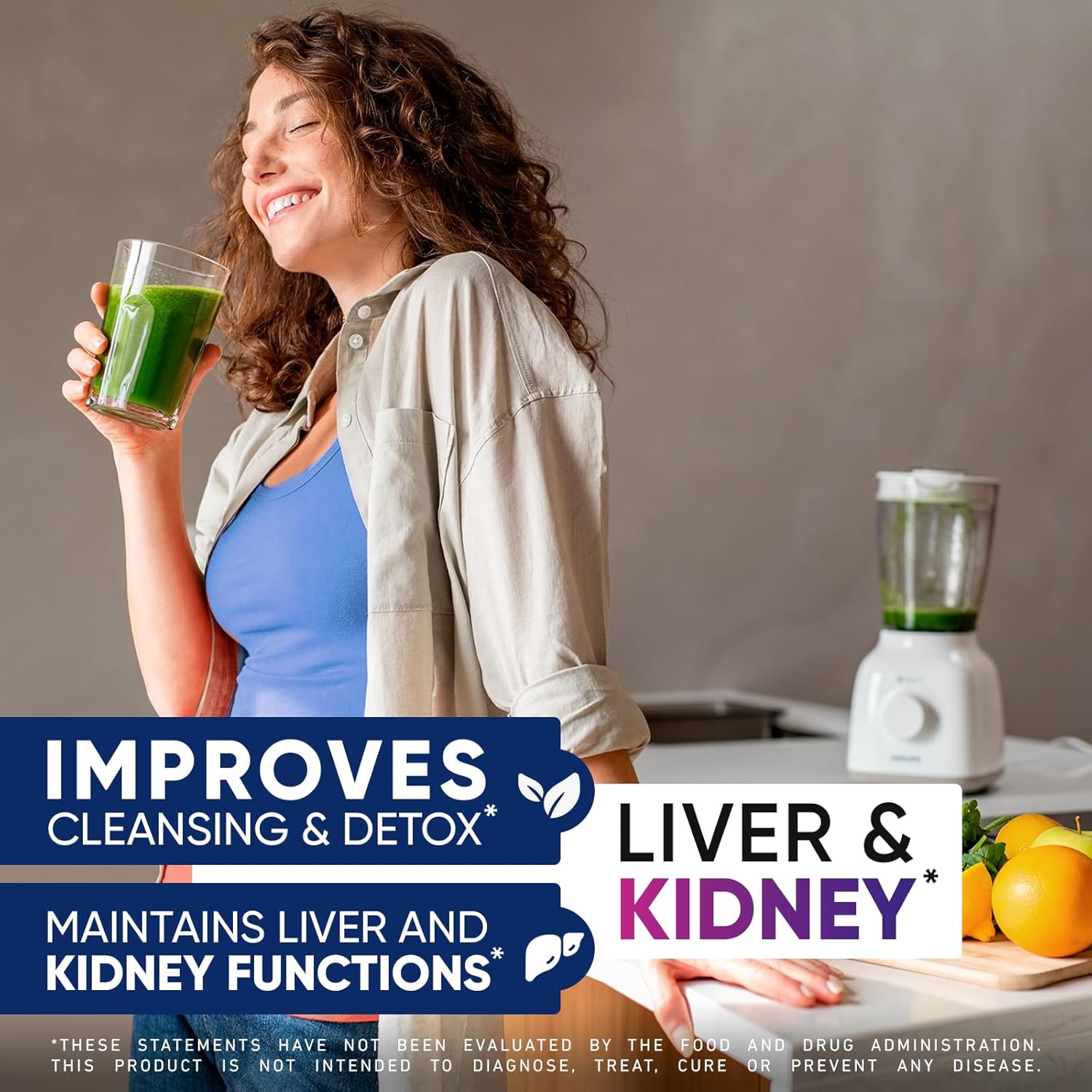 High Potency Liposomal Glutathione Supplement with Vitamin C for Liver Detox and Immune Support - 120 Capsules