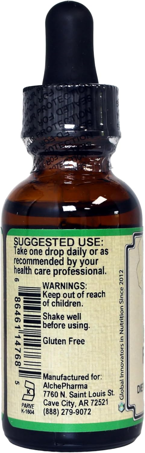 High Potency Liquid Folate Supplement - 667 mcg DFE, 400 mcg Folinic Acid - 800 Servings
