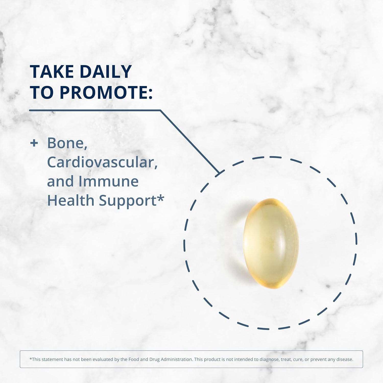 High-Potency Metagenics Vitamin D3 5000 Softgels for Immune, Bone, and Heart Health - Non-GMO & Gluten-Free - 120 Count