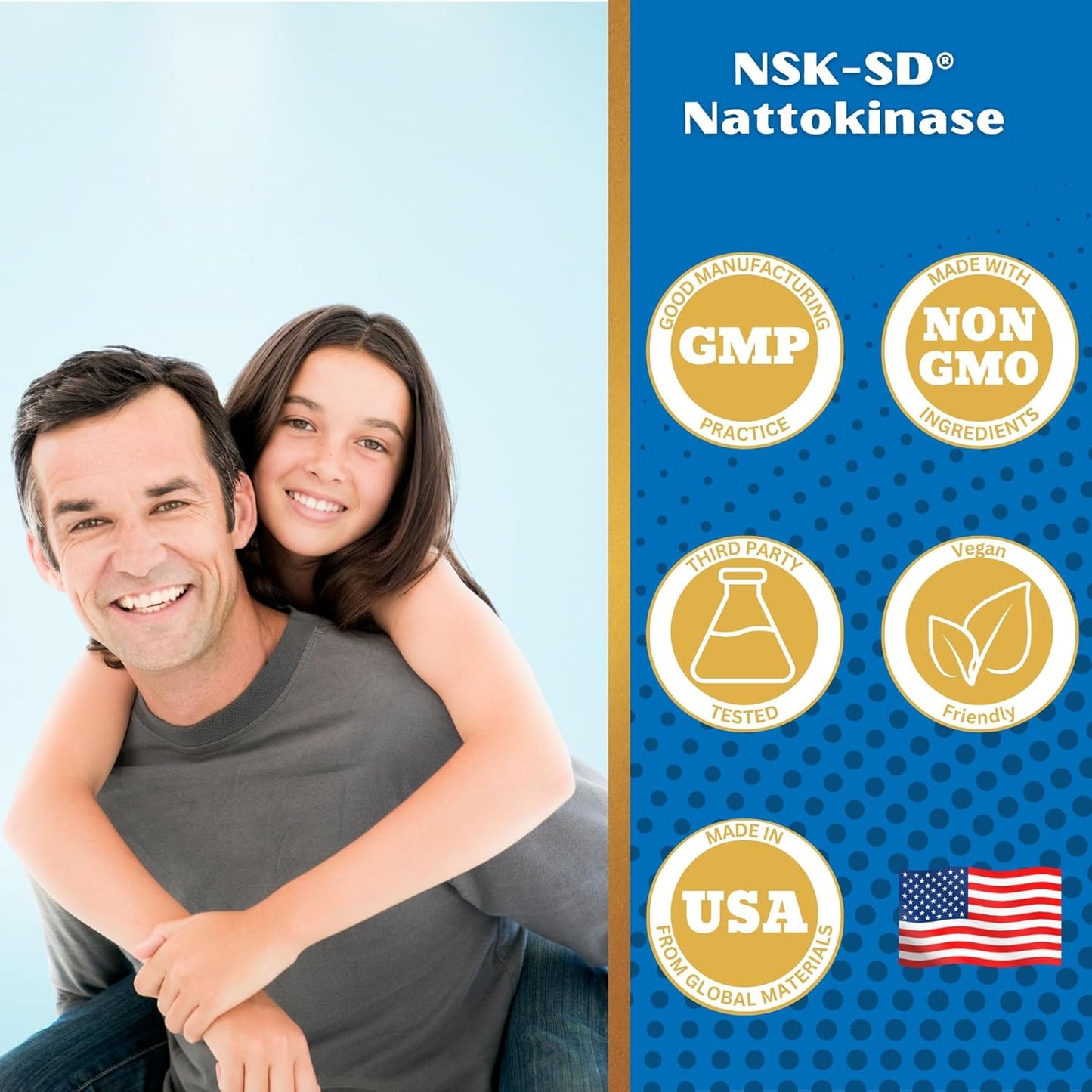 High Potency Nutrient Revolution NSK-SD Nattokinase Supplement for Cardiovascular Support - Optimizes Circulation - Non-GMO & Vegetarian - 60 Ct