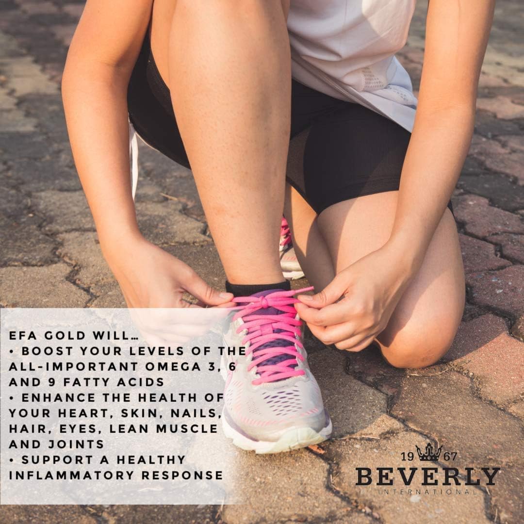 High Potency Omega-3 EPA DHA + Omega 6&9 Softgels for Inflammation Relief and Beauty