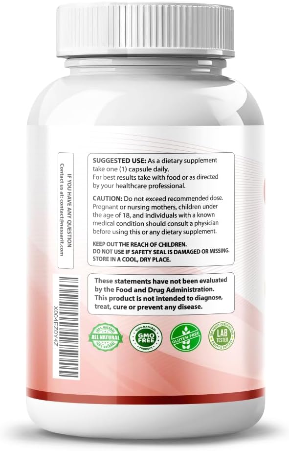 High Potency Organic Iron Supplement with Vitamin C, Folic Acid - 150 Count - USA Made & Tested - Supports Blood Building