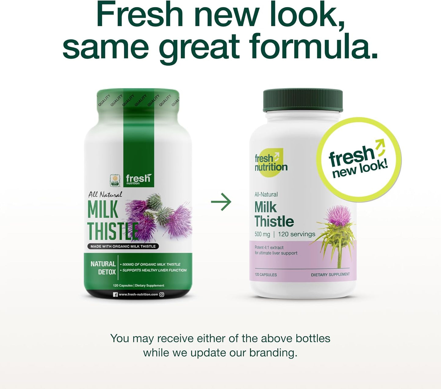 High Potency Organic Milk Thistle Supplement - 2000mg - 4 Month Supply - Silymarin Extract 4:1 - Made in USA - 120 Capsules