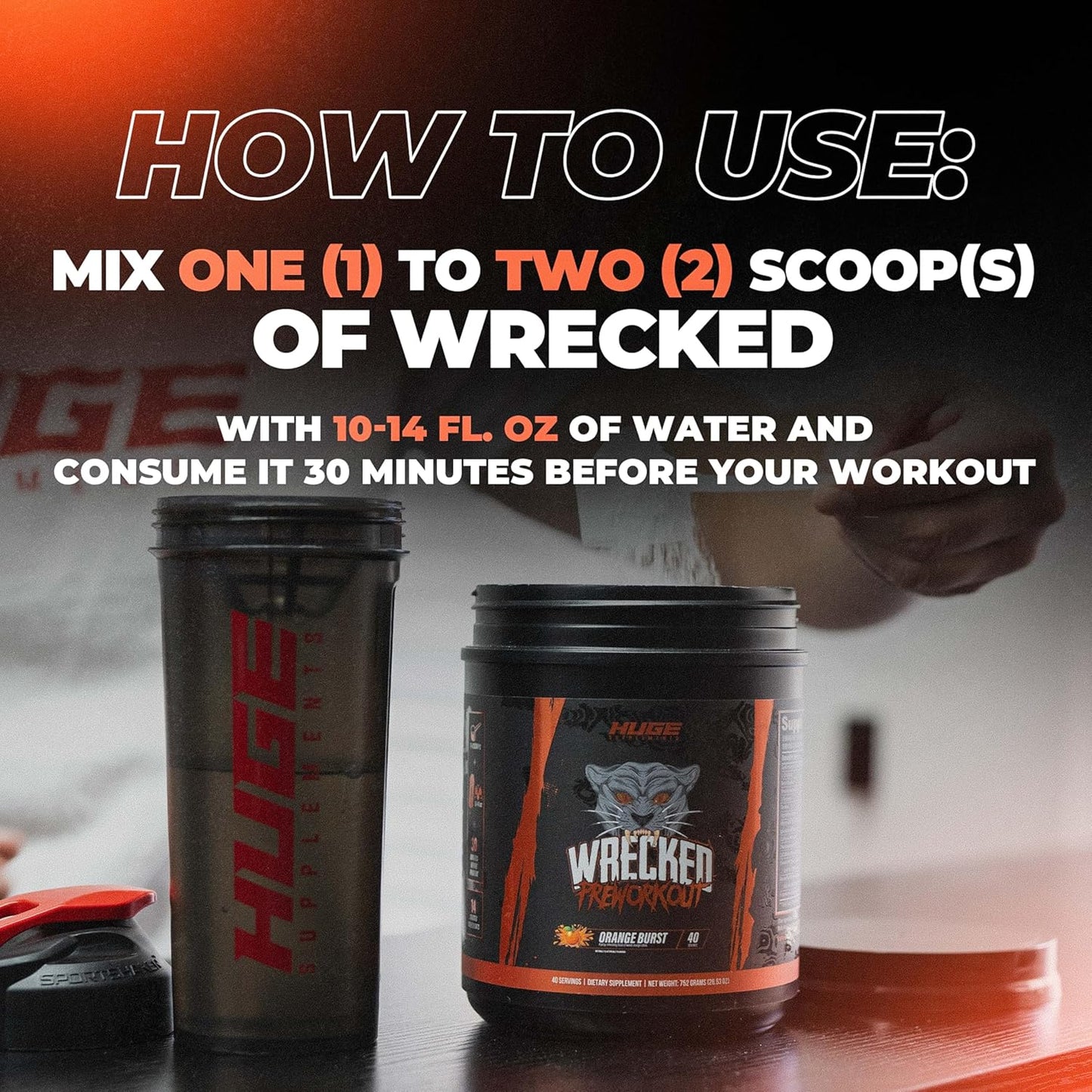 High-Potency Pre-Workout Supplement for Energy, Focus, and Performance, Loaded with L-Citrulline, Beta Alanine, Tyrosine, Alpha GPC, and Caffeine