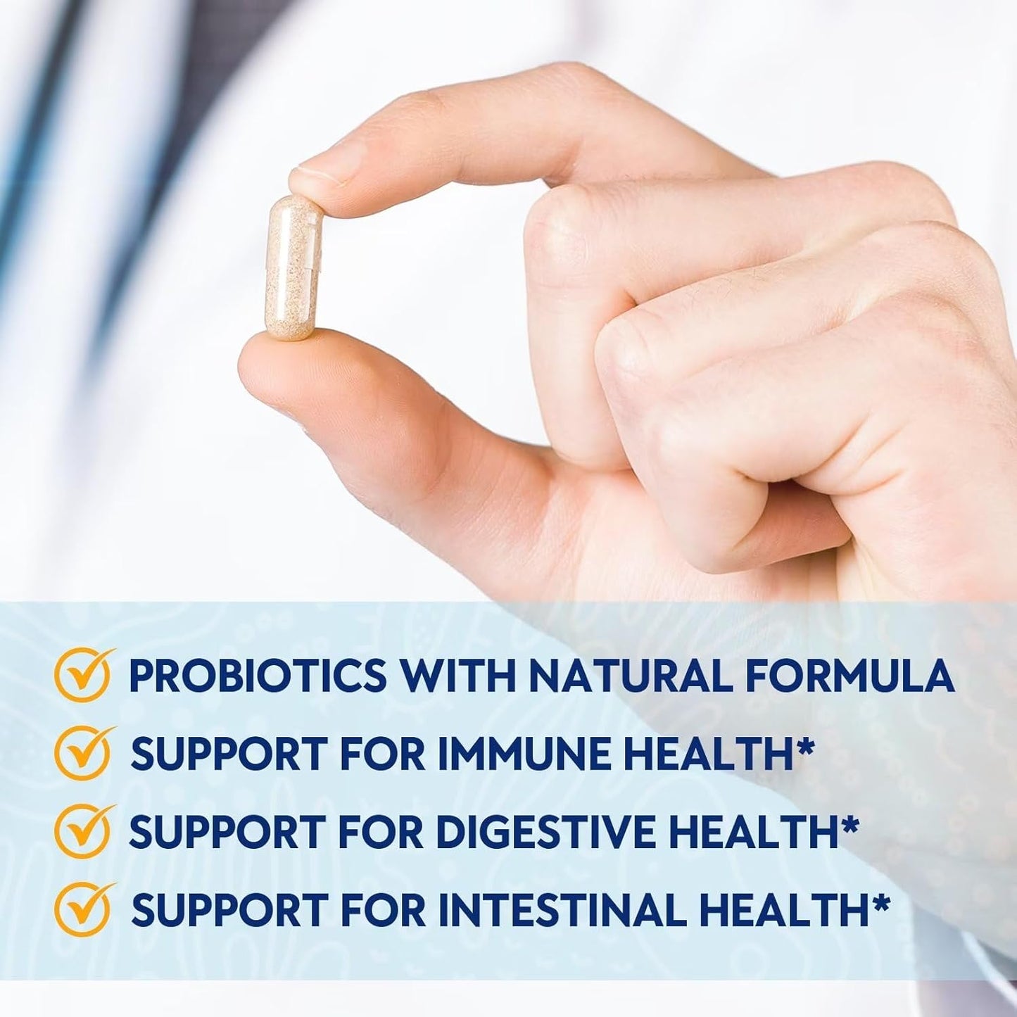 High Potency Probiotic Supplement with 120 Billion CFU and 36 Strains for Digestive Health - 30 Delayed Release Capsules