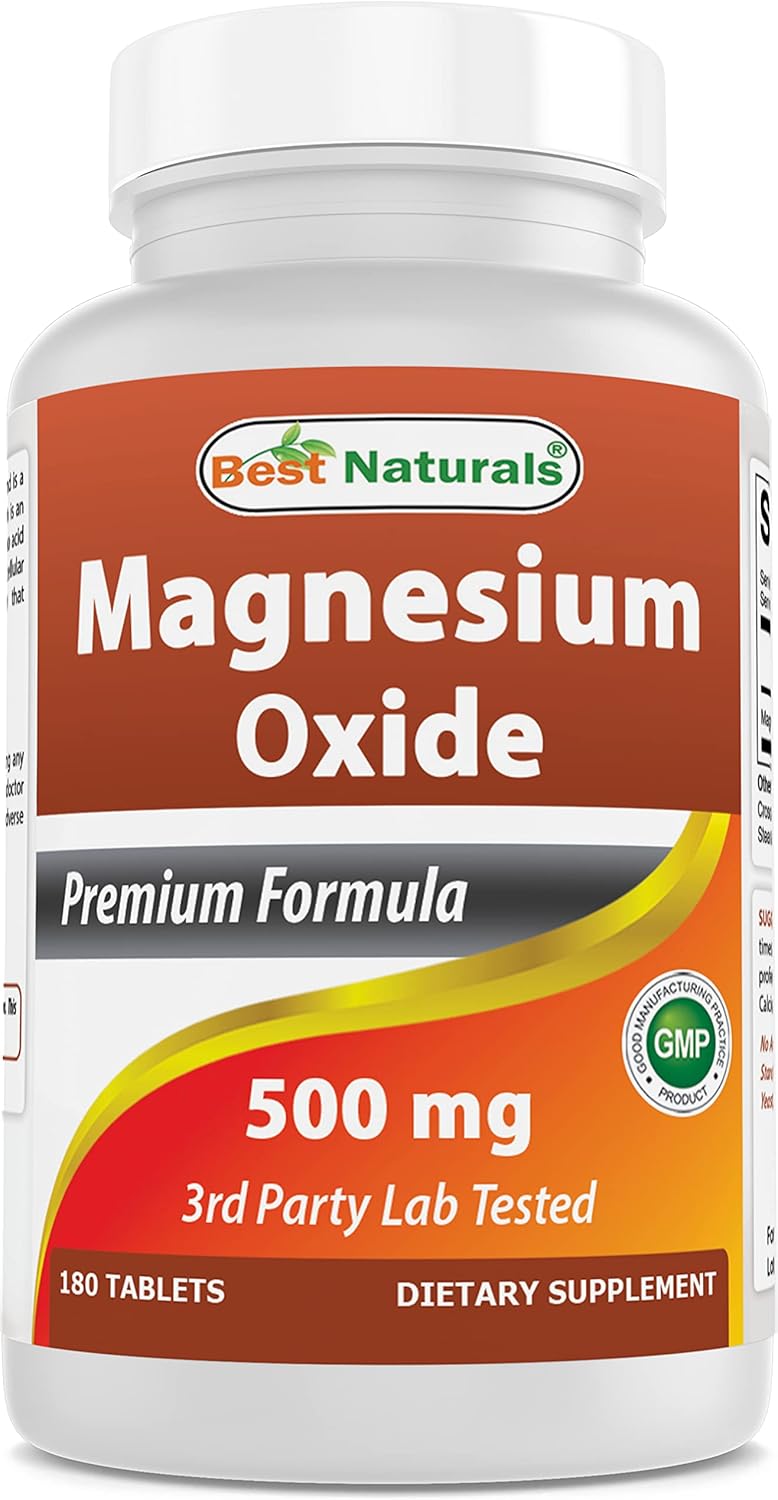 High Potency Probiotic with 10 Strains, 30 Billion CFU, and 500 mg of Magnesium Oxide