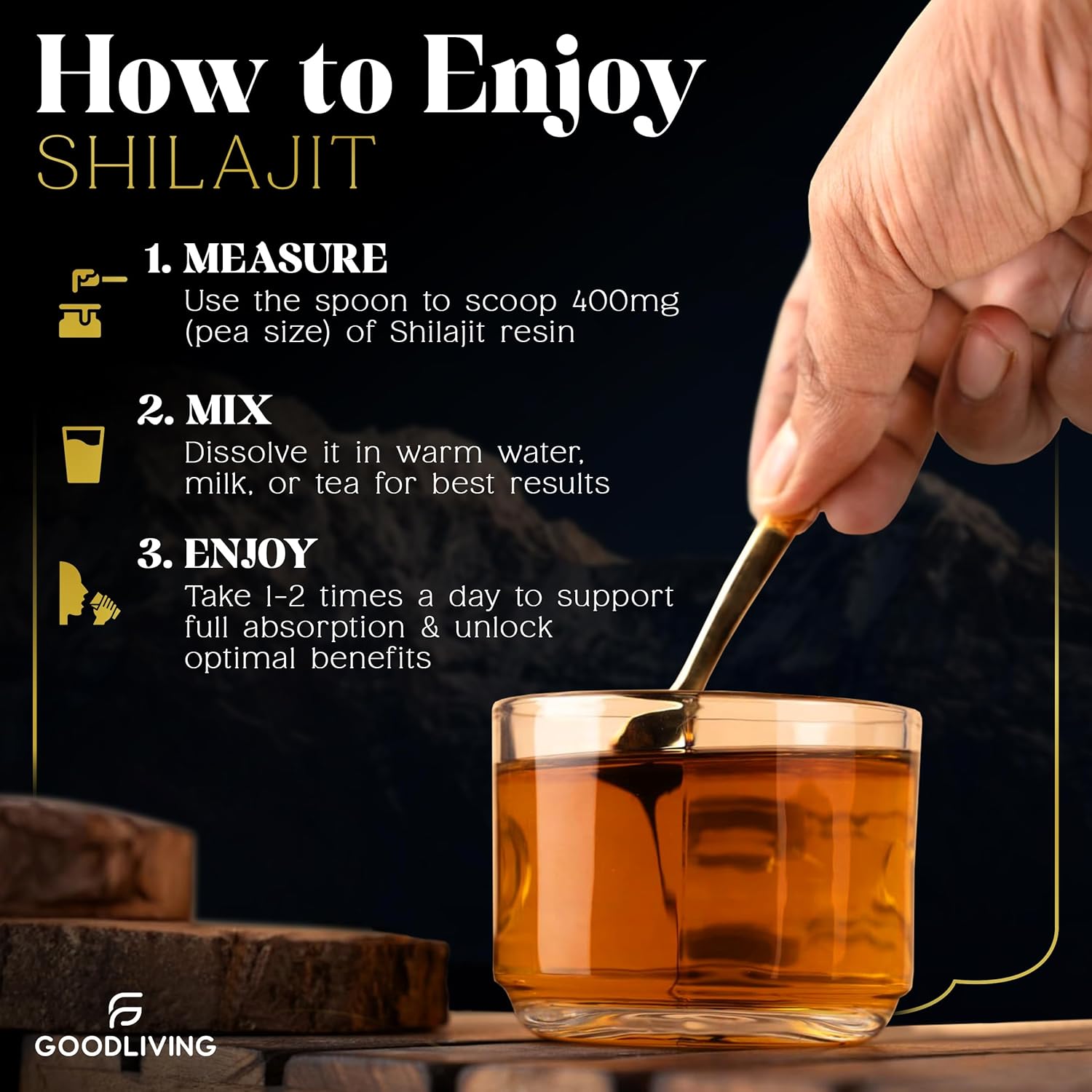 High Potency Pure Himalayan Shilajit Resin for Energy, Strength & Immune Support - 85+ Minerals, 75% Fulvic Acid - Lab-Tested 30g Shilajit Supplement for Men & Women