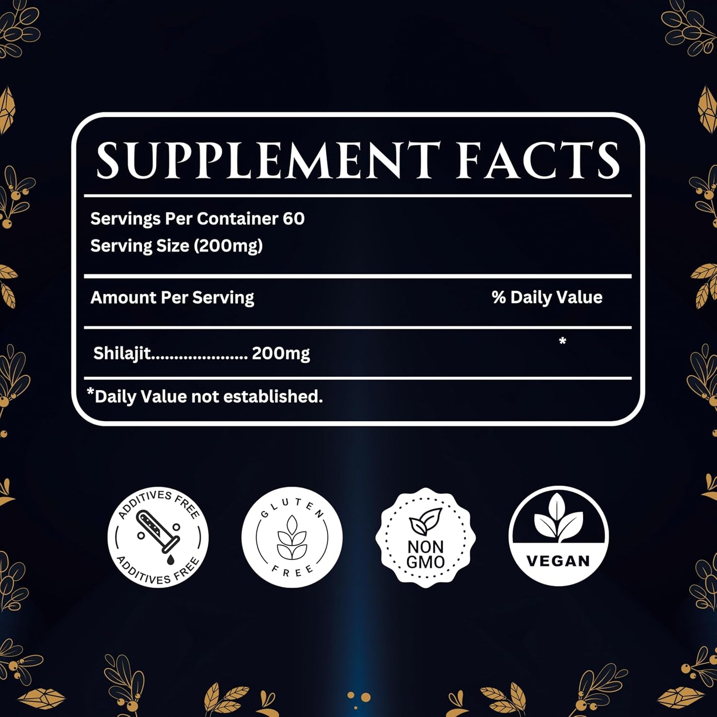 High Potency Pure Shilajit Resin Dry Drops with Fulvic Acid - 100% Natural & Grade A | Boost Energy Metabolism & Immune Support | 180 Tablets for Men & Women