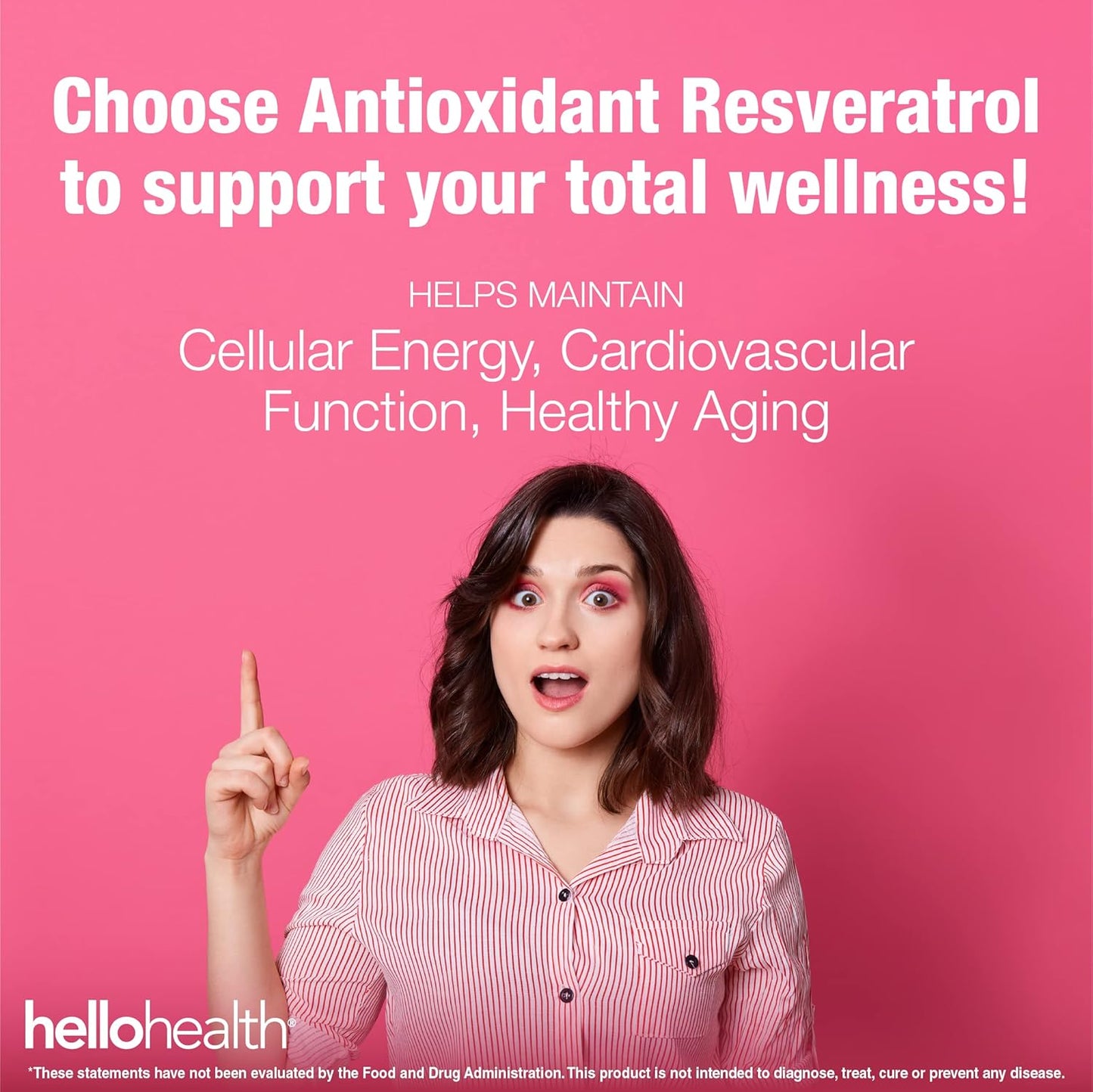 High Potency Trans Resveratrol Capsules - 600mg Supplement for Healthy Aging, Longevity, Cognitive Health - Non-GMO Vegetarian Capsules - 60 Day Supply