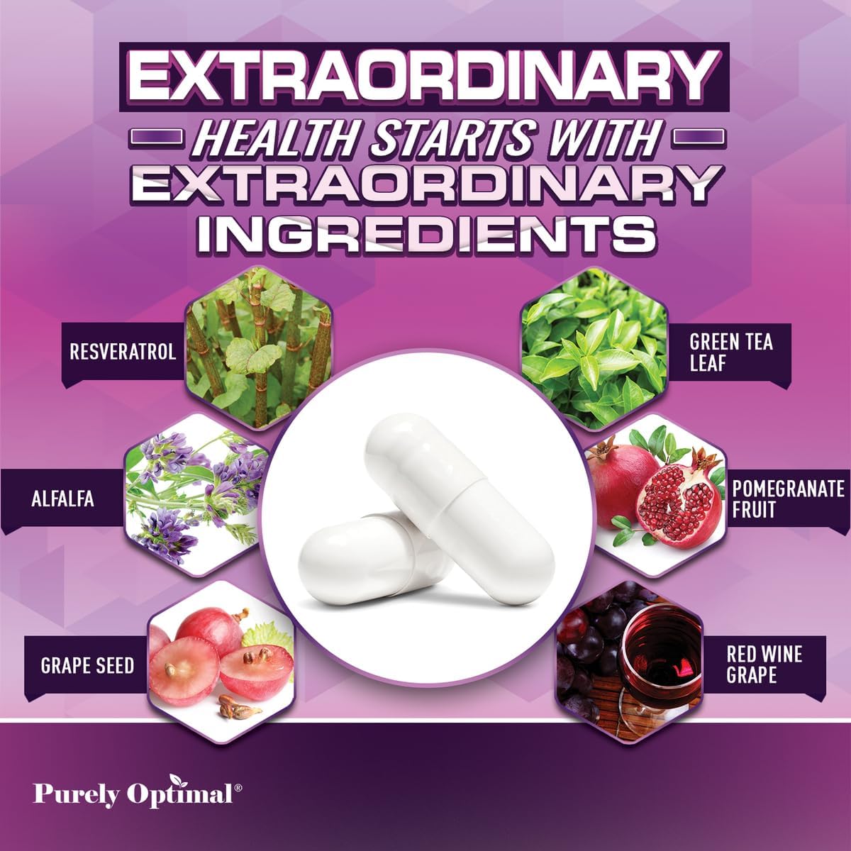 High Potency Trans-Resveratrol Supplement 1500mg - Vegan Capsules for Graceful Aging, Immunity, & Wellness