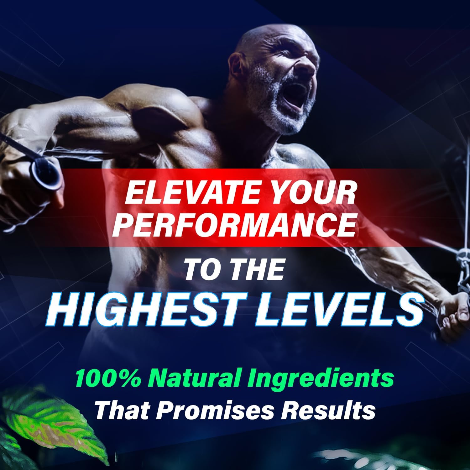 High Potency Turkesterone Supplement for Lean Muscle Growth & Stamina - 15,000mg + BioPerine - USA Made - 120 Capsules