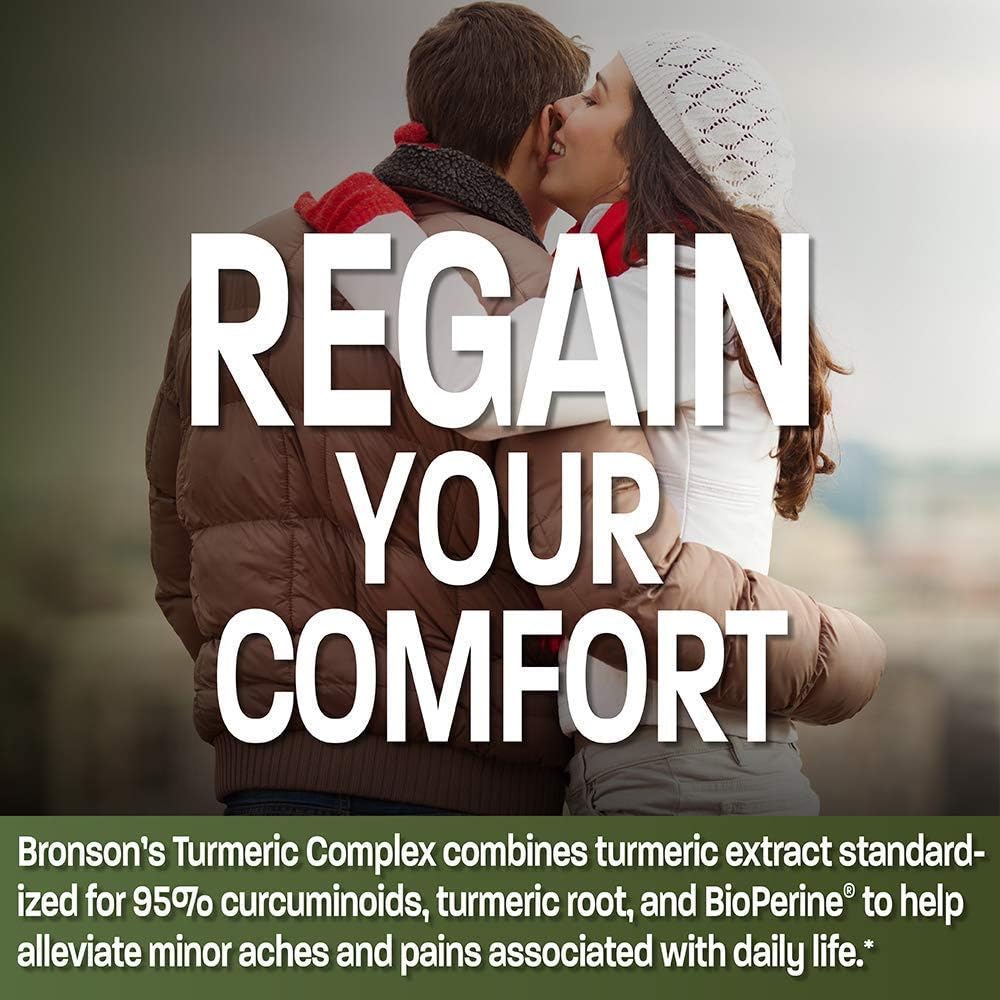 High Potency Turmeric Curcumin with BioPerine for Joint Support + Antarctic Krill Oil 1000mg with Omega-3s EPA, DHA