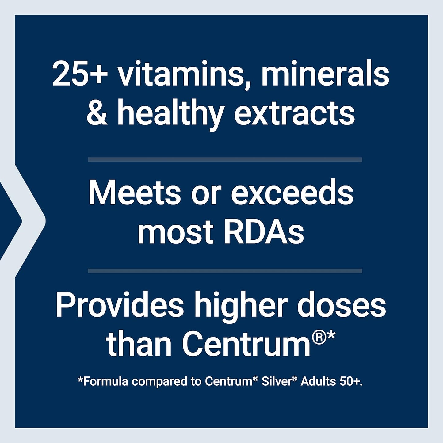High-Potency Two-Per-Day Multivitamin with Over 25 Nutrients, Two-Month Supply, Non-GMO, Gluten-Free - 120 Capsules