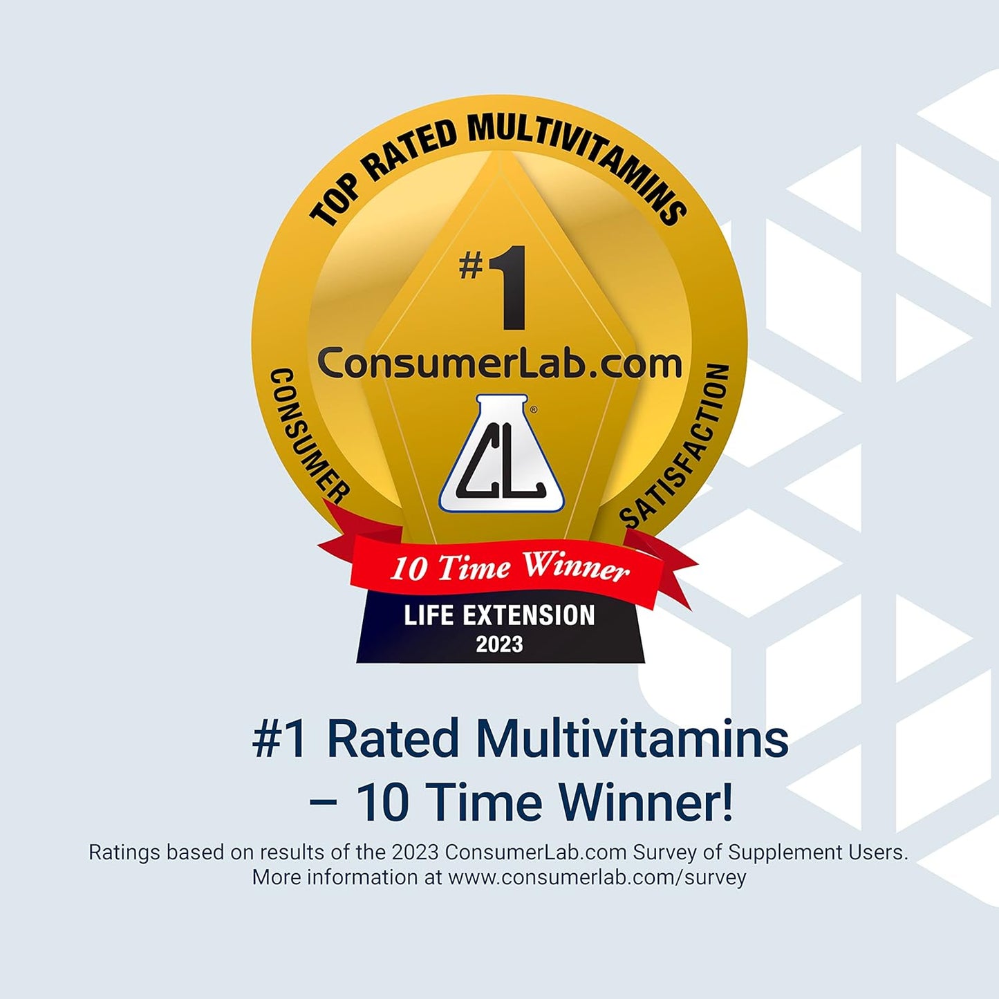 High-Potency Two-Per-Day Multivitamin with Over 25 Nutrients, Two-Month Supply, Non-GMO, Gluten-Free - 120 Capsules