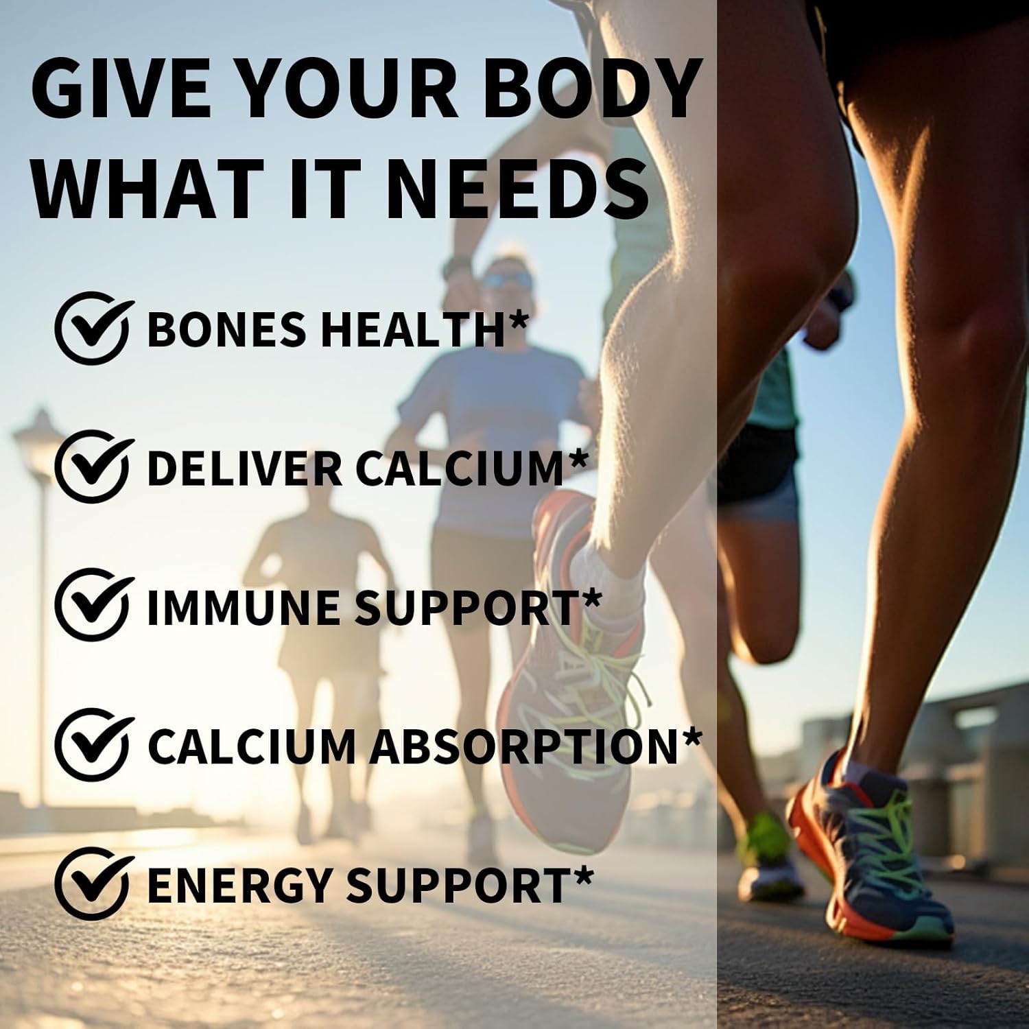 High Potency Vitamin D3 K2 Supplement for Immune, Bone & Heart Health - Non-GMO Formula with 10,000 IU - 60 Softgels