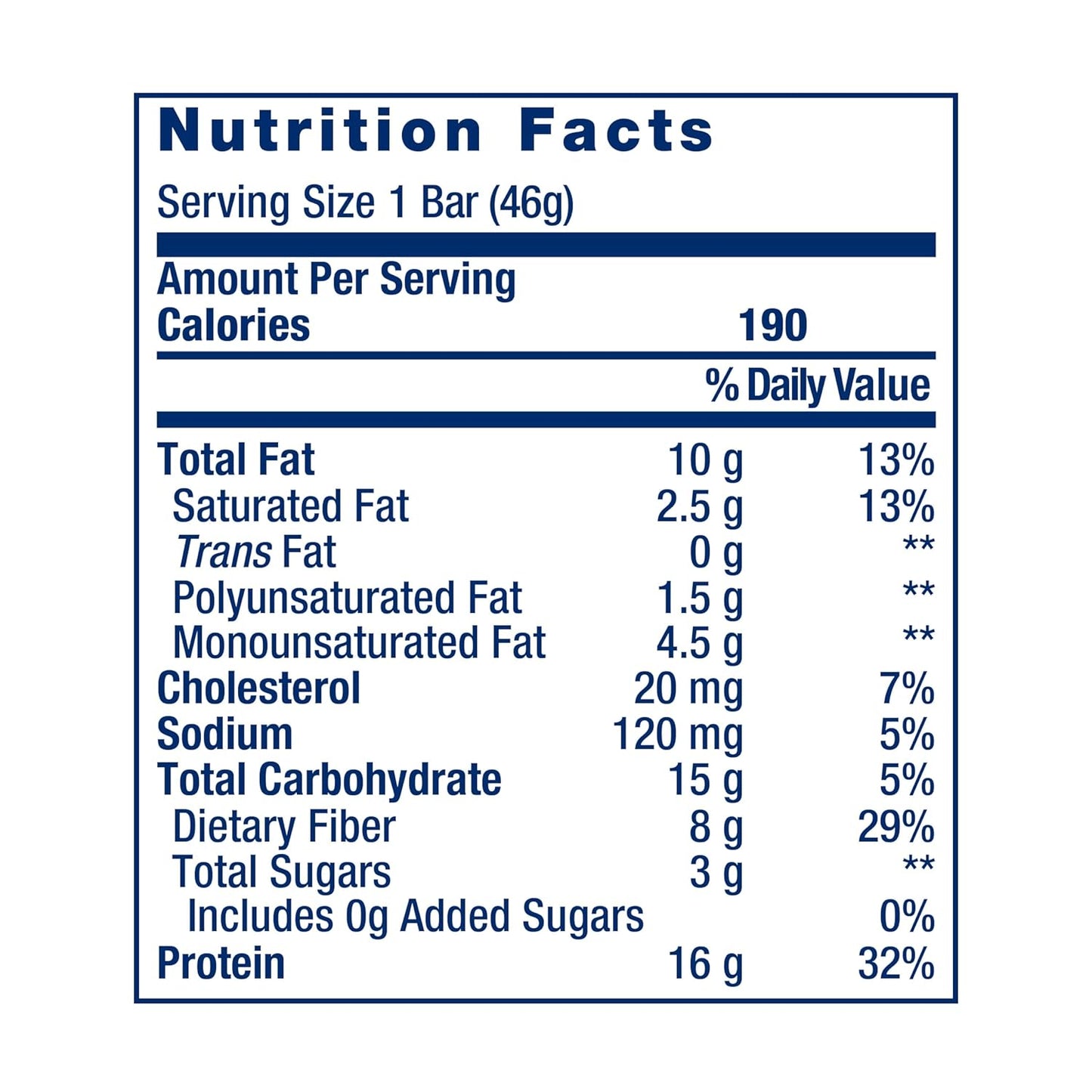 High-Protein Peanut Butter Chocolate Chip Wellness Bars - 16g Protein, 8g Fiber, Low Sugar - Cacao Chips, Whey Isolate Blend, Gluten-Free - 6 Individually Wrapped Snack Bars