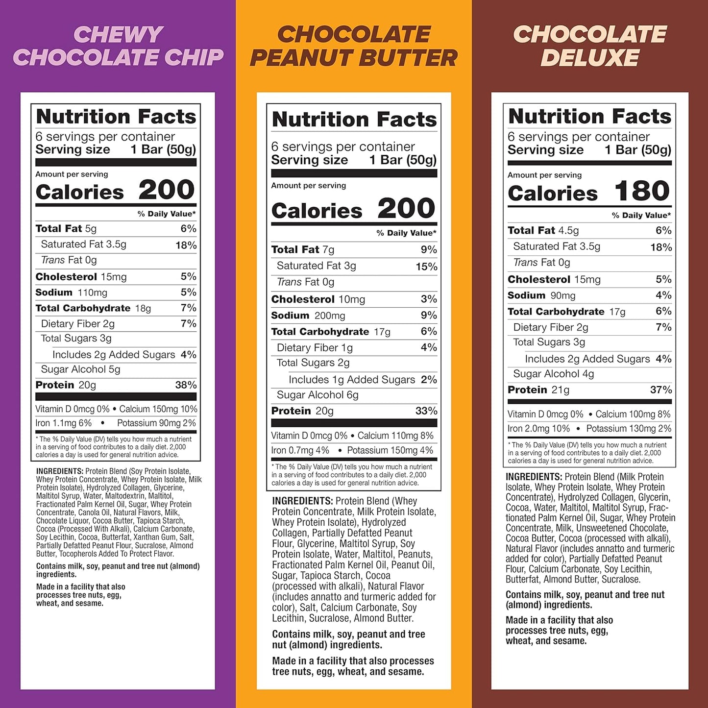 High Protein Variety Pack: 30 Bars, Gluten Free, Pure Protein & Quest Nutrition