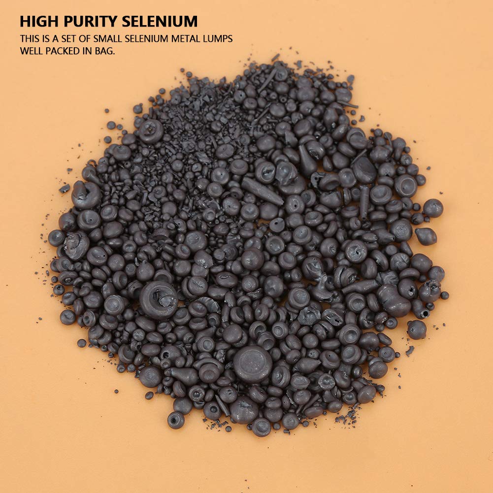 High Purity 99.99% Selenium Metal Small Lumps Sample 10g for Industrial Welding