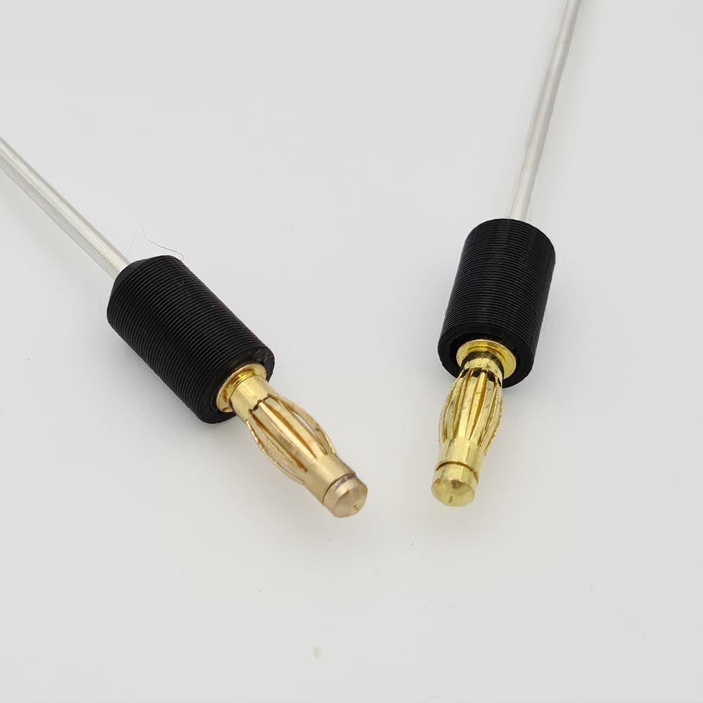 High Purity 99.99% Silver Wire with Connector | Certificate Included | 12 Gauge 6" Length | For Bora Colloidal Silver Generator