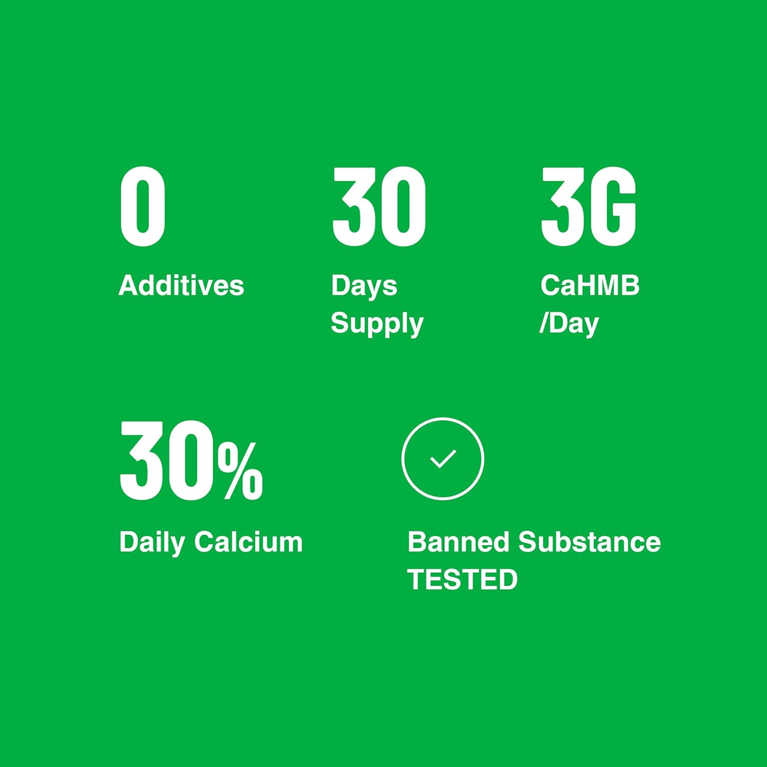 High Purity HMB Sport Capsules for Performance & Recovery - 3g Daily, Reduces Muscle Soreness, 30-Day Supply