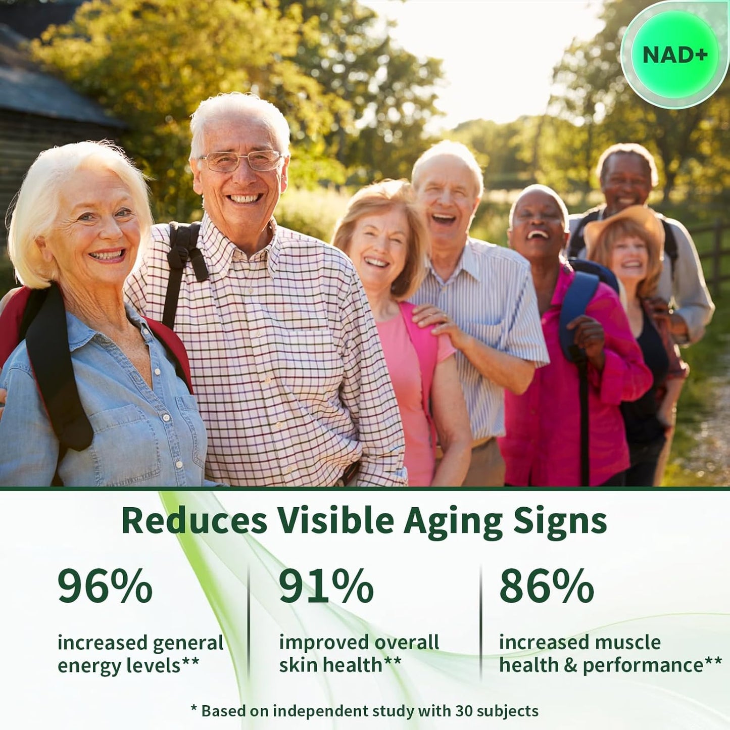 High Purity NAD+ Supplement with NMN, Resveratrol, Quercetin - 900mg Liposomal Nicotinamide Riboside for Anti-Aging, Energy, Focus - 80 Capsules