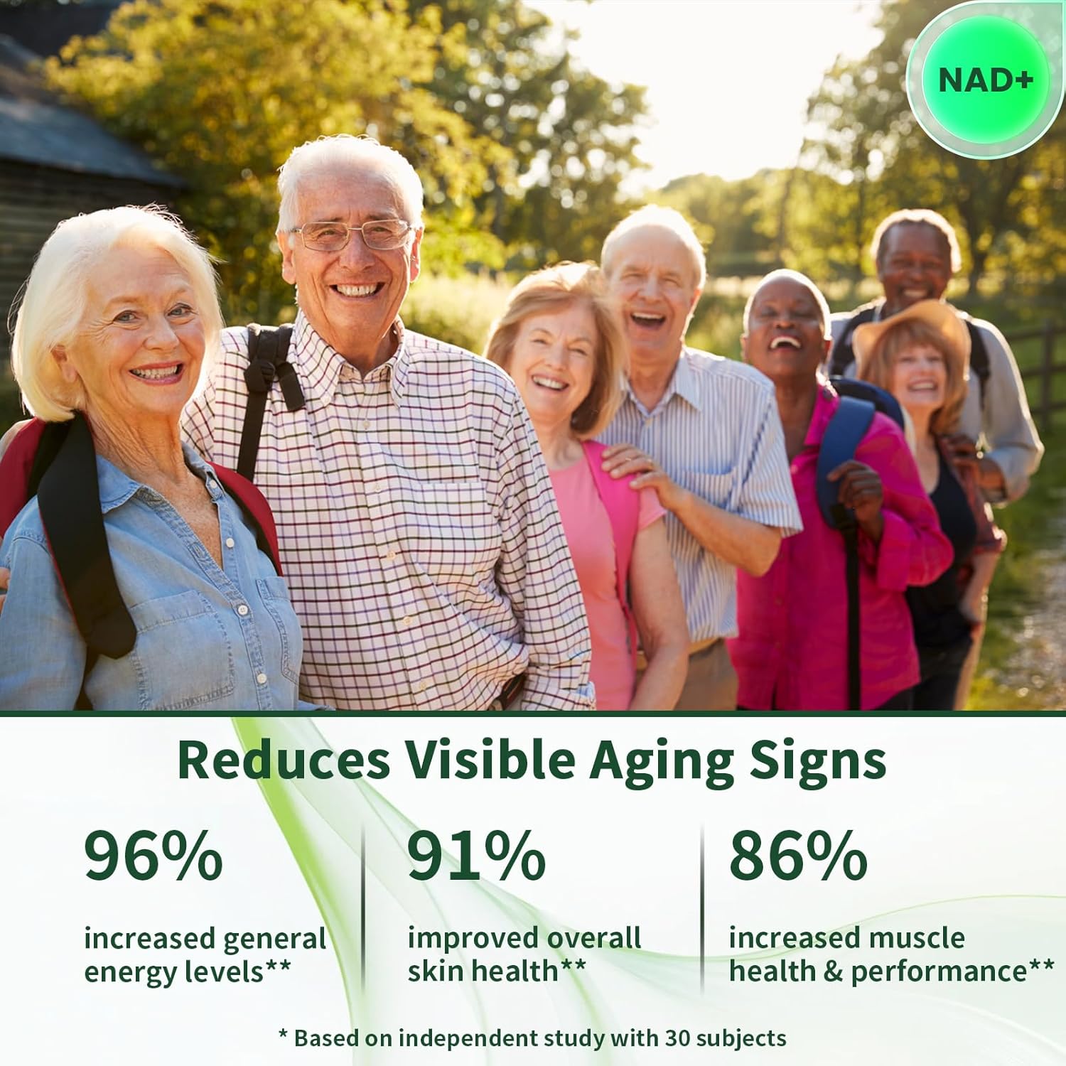 High Purity NAD+ Supplement with NMN, Resveratrol, Quercetin - 900mg Liposomal Nicotinamide Riboside for Anti-Aging, Energy, Focus - 80 Capsules