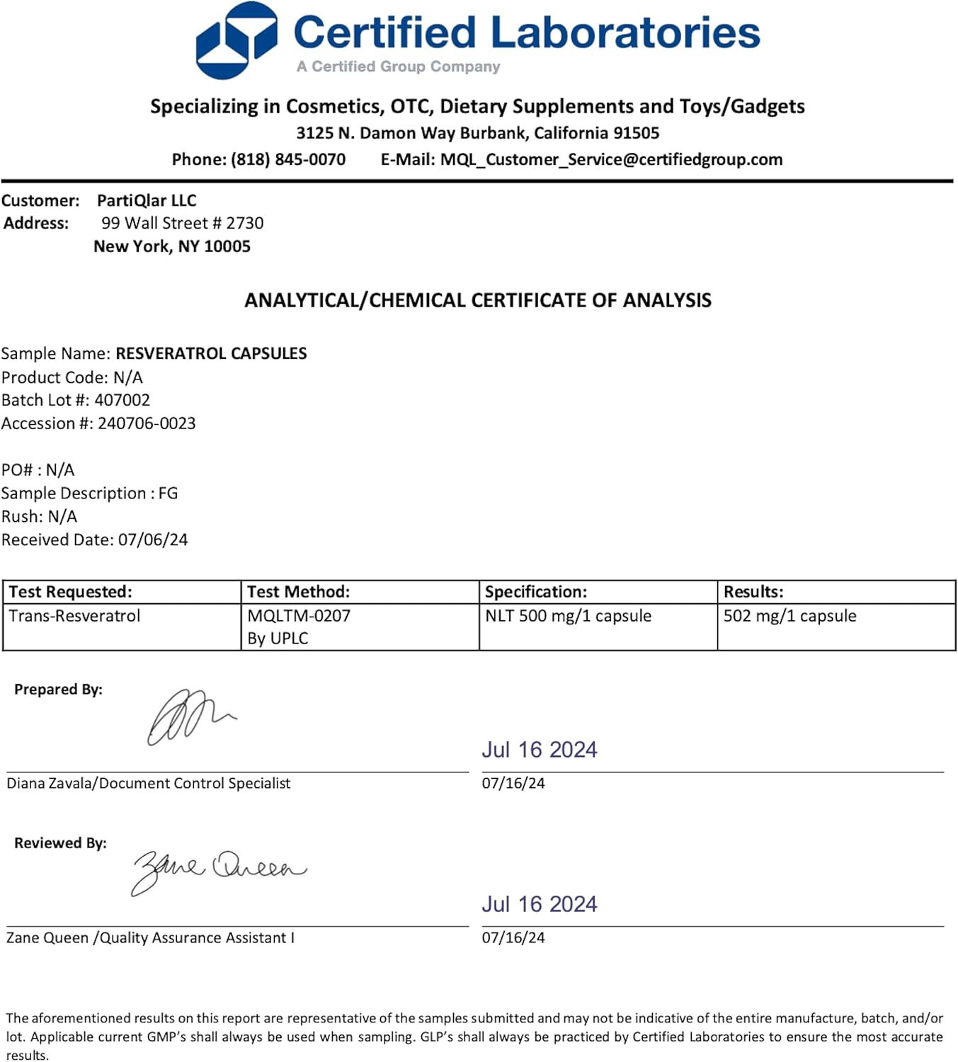 High Purity Trans Resveratrol Supplement 500mg - 98% Purity - Vegan - Sirtuin Activating - 60 Capsules