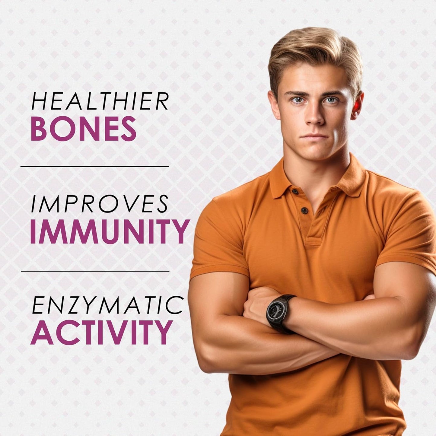 High-Quality Calcium Magnesium Zinc Supplement with Vitamin D3 - 120 Softgels Pack