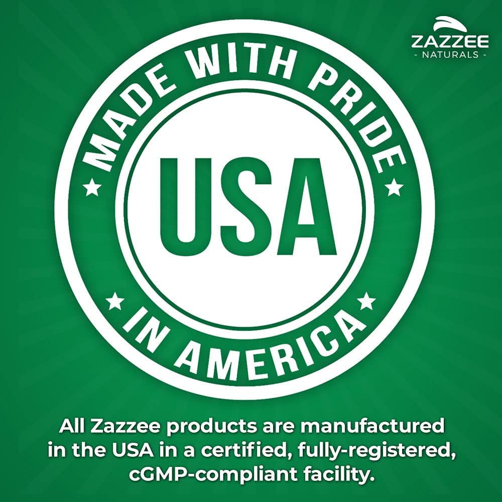 High-Quality Citicoline and Alpha GPC Choline Capsules by Zazzee - Cognitive Support Supplement for Focus and Memory Boost