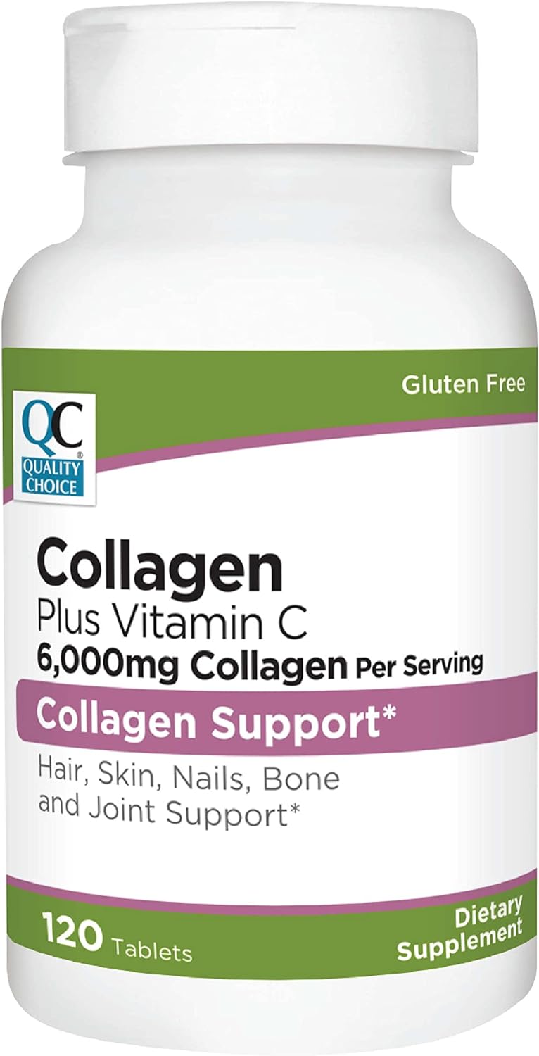 High Quality Collagen Tablets with 6,000 mg + Vitamin C for Skin Support