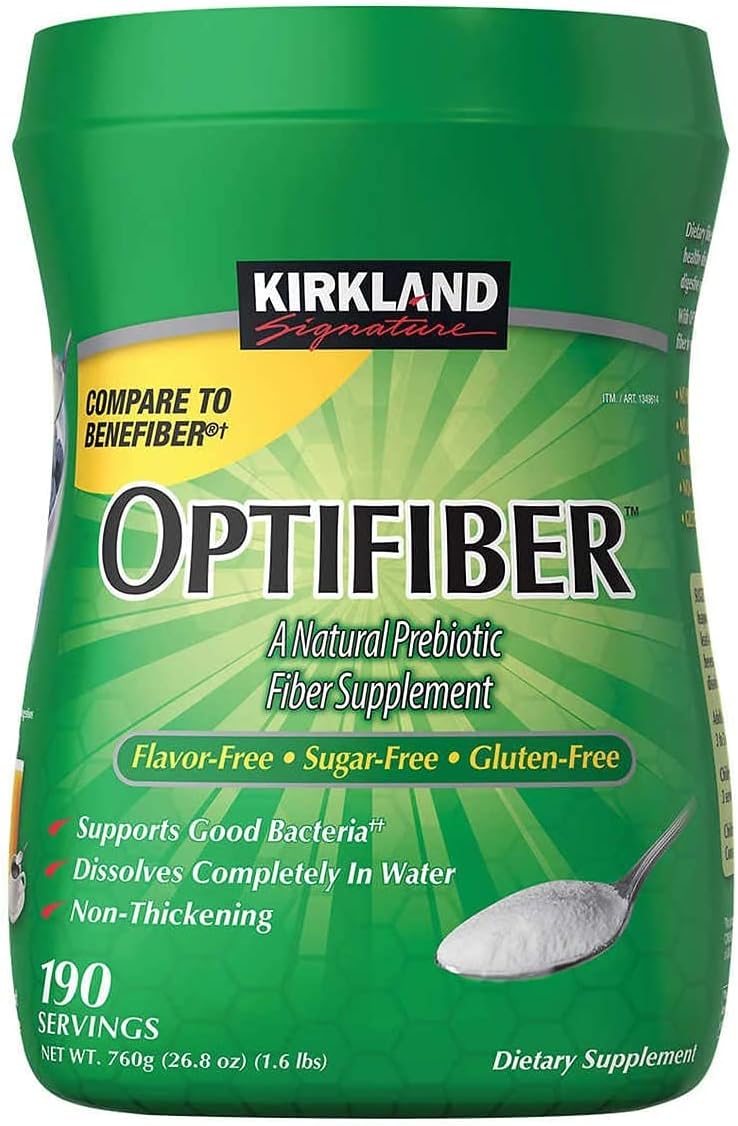 High-Quality Kirkland Signature OPTIFIBER Supplement, 26.8 oz for Digestive Health
