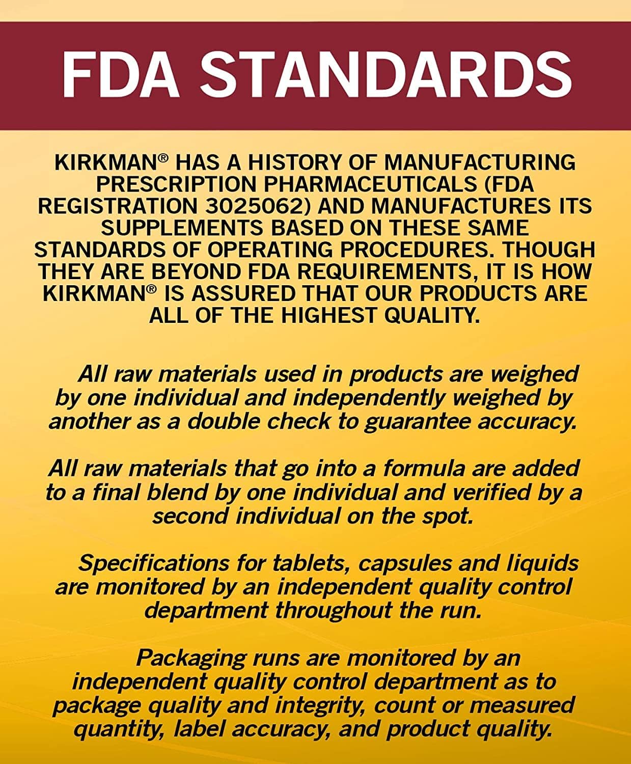 High-Quality Kirkman Selenium 100 mcg Capsules - Hypoallergenic - 100 Count