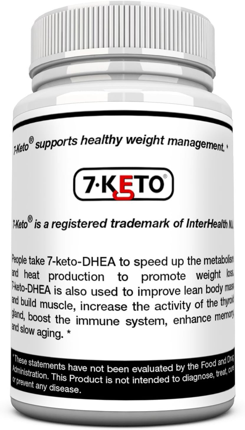 High-Quality Logic Nutra 7 Keto Supplement - 100mg, 60 Capsules