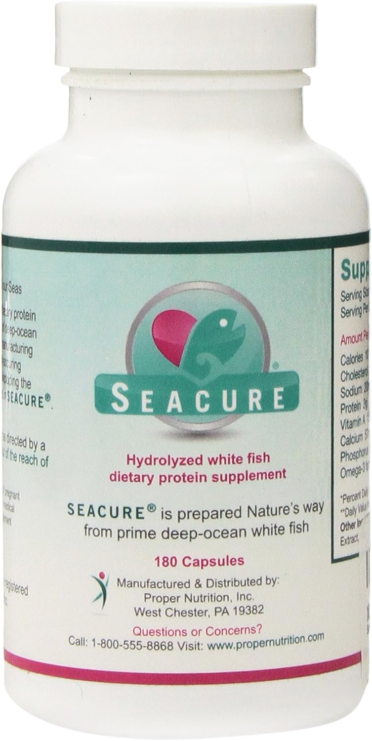 High-Quality Seacure Capsules for Optimal Nutrition - 180 Count