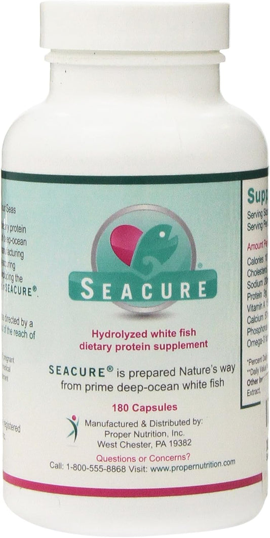 High-Quality Seacure Capsules for Optimal Nutrition - 180 Count