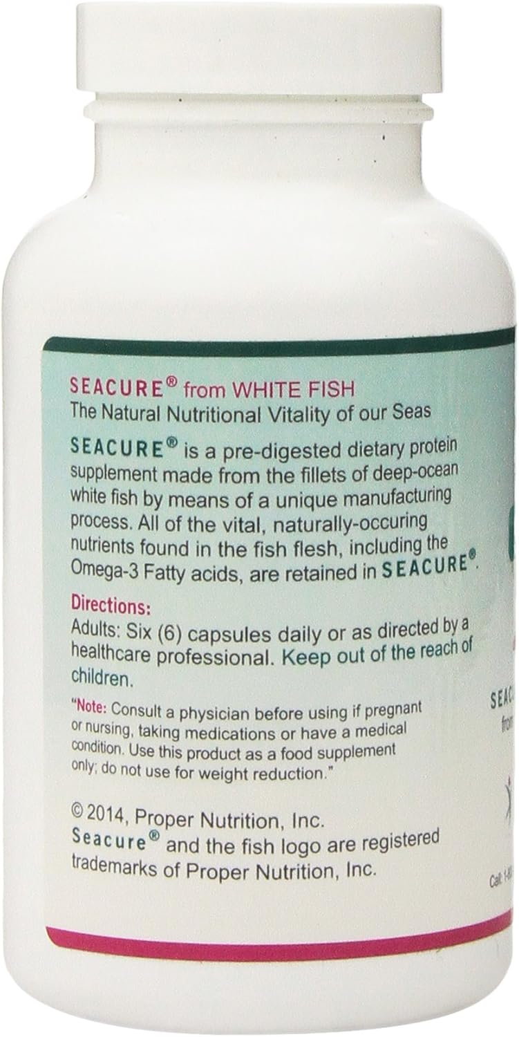 High-Quality Seacure Capsules for Optimal Nutrition - 180 Count