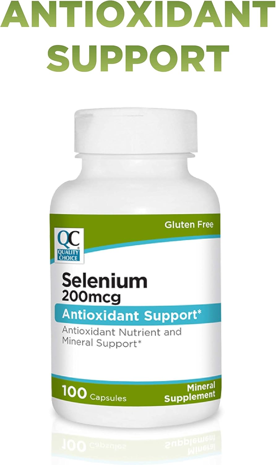 High-Quality Selenium 200 mcg Capsules for Optimal Health & Wellness