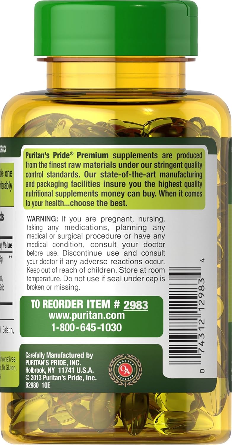 High Strength Garlic Oil Capsules - 5000 Mg, 250 Softgels by Puritan's Pride