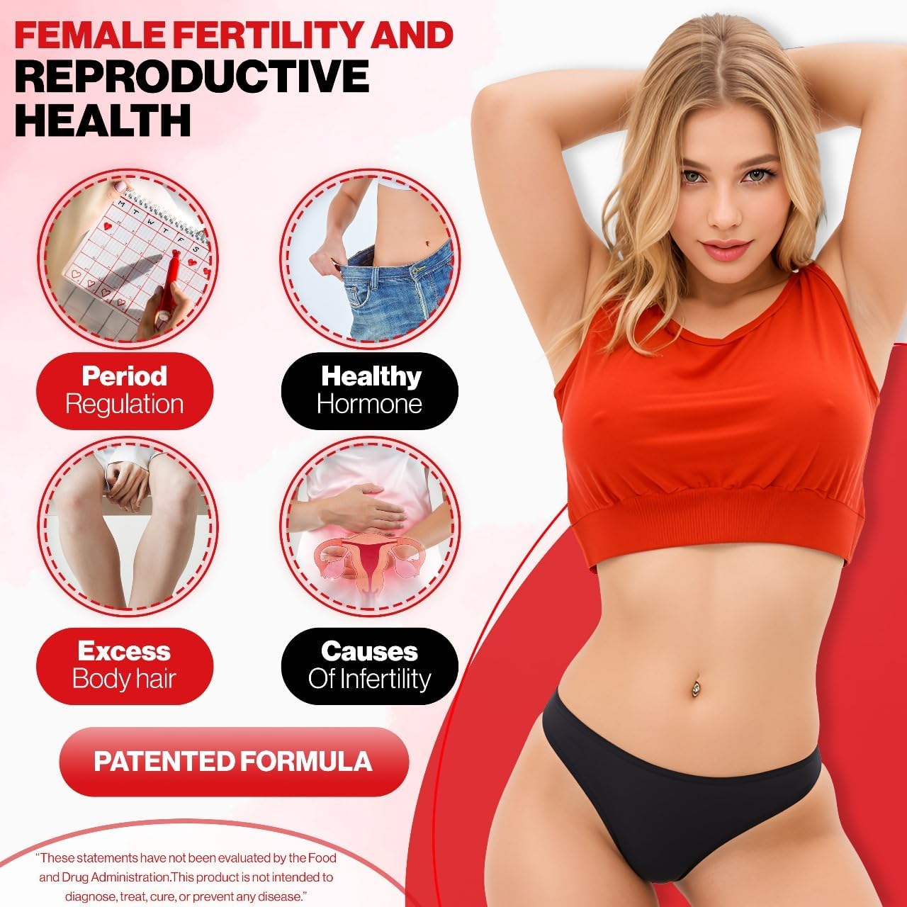 High Strength Myo-Inositol & D-Chiro Inositol Supplement for Women - Hormone Balance, Mood Support & Energy Boost - Growtin Happy Hormones