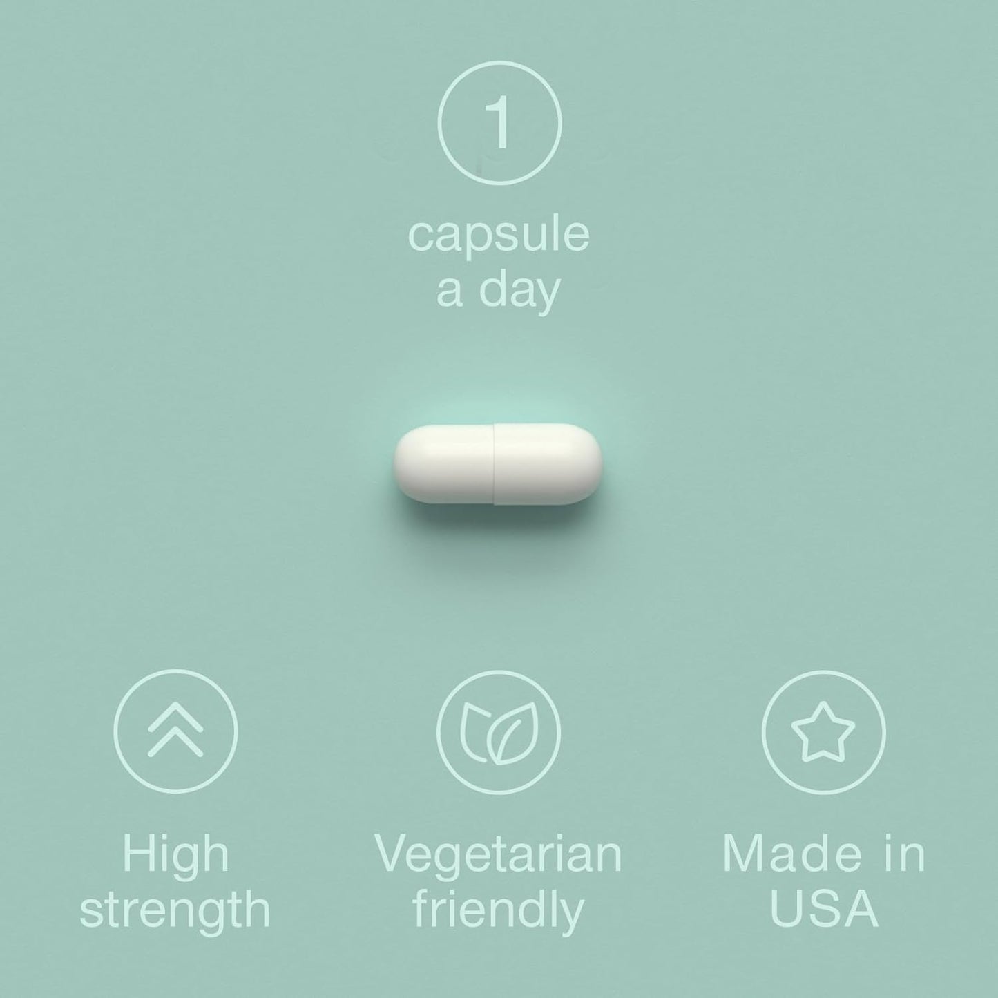 High Strength SuperSelf Vitamin D3 K2 Capsules - 5000 IU D3, 100mcg K2 MK7 - 60 Vegetarian Capsules - USA Made Supplement for Bones, Muscles, Teeth, Immune System