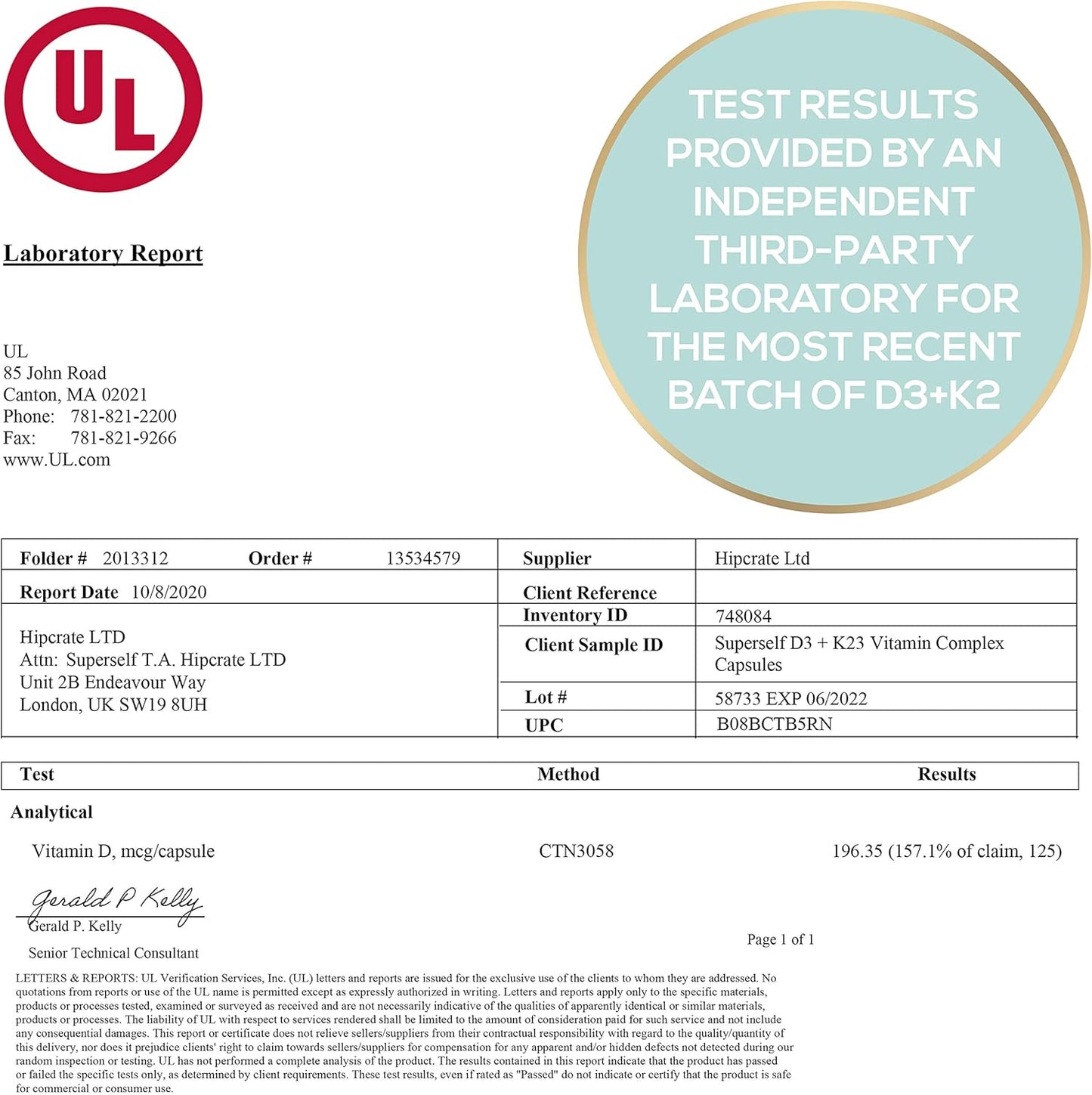 High Strength SuperSelf Vitamin D3 K2 Capsules - 5000 IU D3, 100mcg K2 MK7 - 60 Vegetarian Capsules - USA Made Supplement for Bones, Muscles, Teeth, Immune System